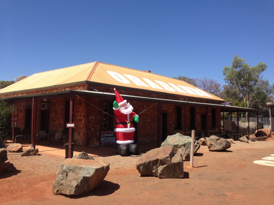 Christmas comes to the Outback