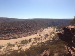 A very dry Murchison River