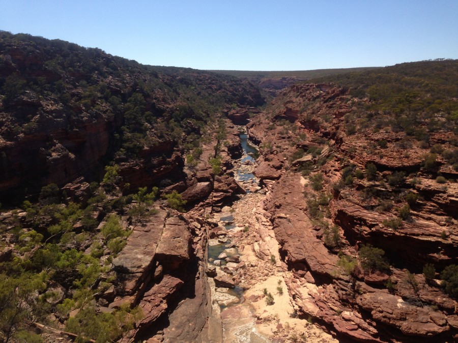 Part of the Z-Bend gorge