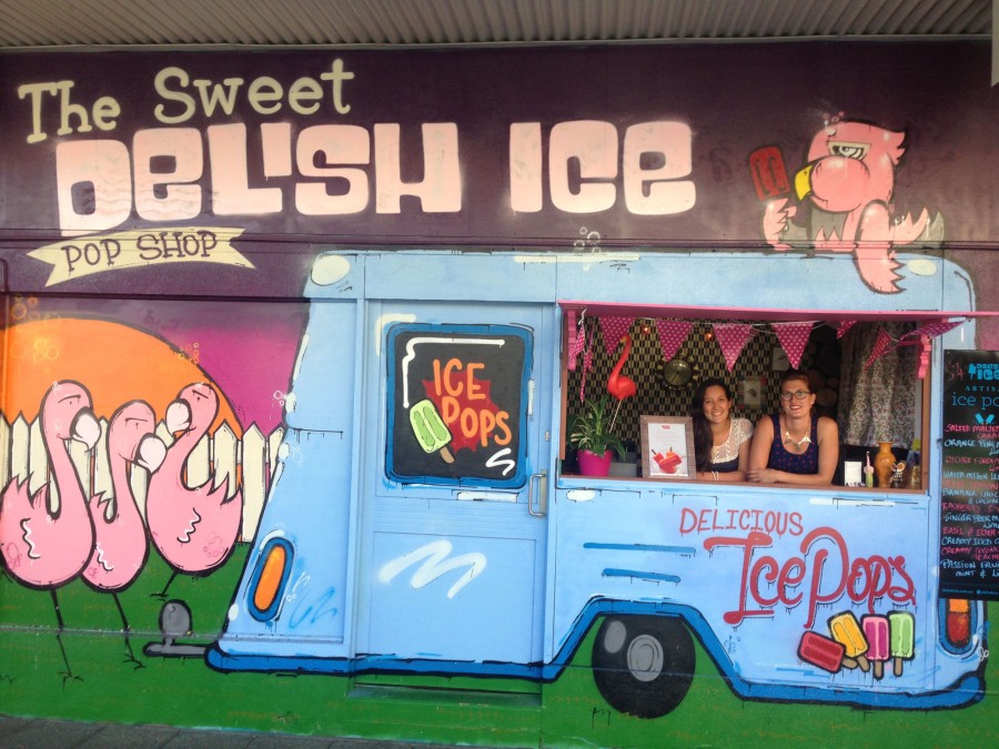 Delish Ice Pop-Up Shop on William Street
