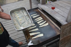Freshly caught local whiting plus...